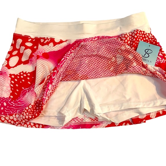 Sofibella Air Flow 13 Inch Tennis Skort Serendipity L NWT - Picture 4 of 9
